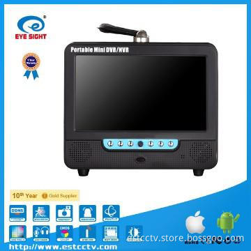 H.264/7\" LCD /720P/D1/Linux  4CH NVR Series cctv NVR604P